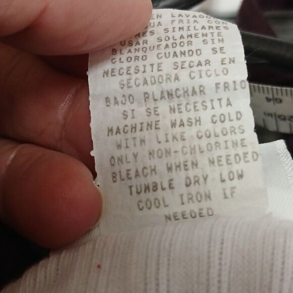 Basic Editions White Button-Up Short Sleeve Mid Cropped Short Sleeve Sweater XL - Picture 7 of 7